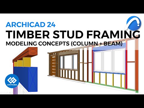 How to Model Timber Stud Framing in Archicad