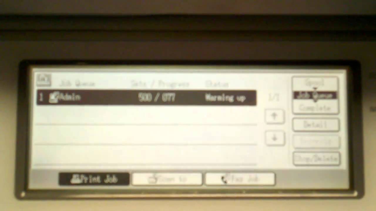 Sharp MX-4501N again and again