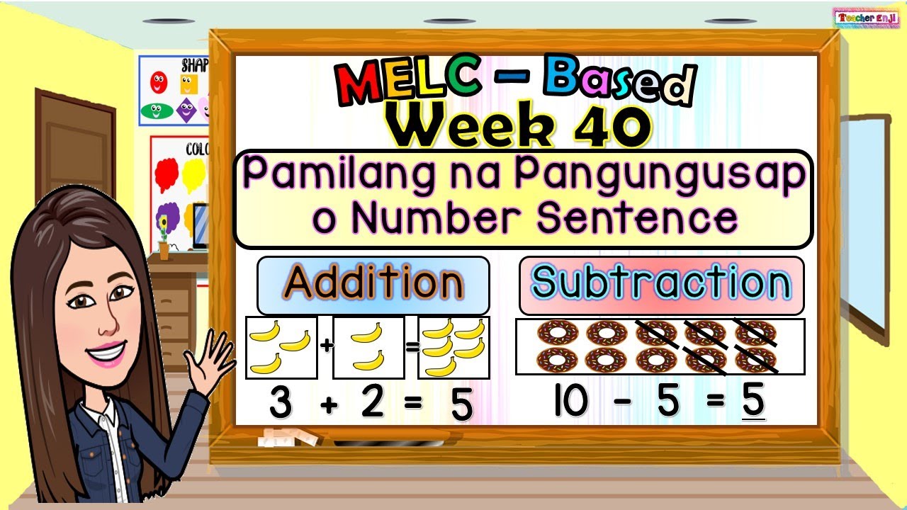WEEK 40 - NUMBER SENTENCE | PAMILANG NA PANGUNGUSAP | ADDITION AND SUBTRACTION NUMBER SENTENCE