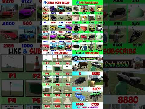 Right 👍 80+ Cheat Codes || Indian Bikes Driving 3D | 80 new cheat code ( 32 Videos )