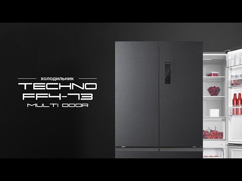 Миниатюра изображения товара Холодильник с морозильником TECHNO FF4-73 BI