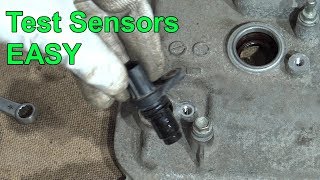 How to Test Crankshaft and Camshaft Position Sensors in car and truck