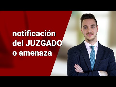 Carta del juzgado o amenaza. Aprendiendo a diferenciarlas