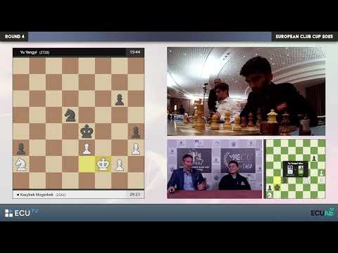 GM Yu Yangyi wins the game for Alkaloid's match victory and joins us for analysis #clubcup2025