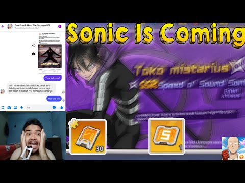 INI LIMITED SSR YANG GW TUNGGU, SONIC VOLUME 2 - One Punch Man The Strongest