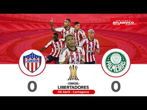🔴 Junior Vs Palmeiras - Copa Libertadores - Miércoles 08 de Abril de 2026