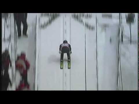 Robert Kranjec 226m fall Oberstdorf HS213