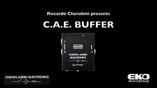 Video thumbnail for MXR / CAE Buffer - Audio Test by Riccardo Cherubini by Riccardo Cherubini