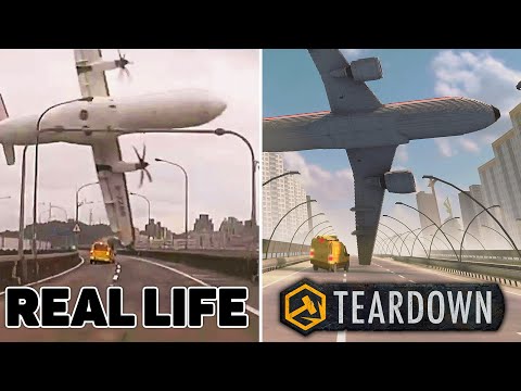 Airplane accidents Based on Real Life Incidents #4 | Teardown