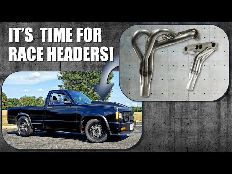 S10 Fenderwell Race Headers it is finally time! The 400 SBC will now breathe!