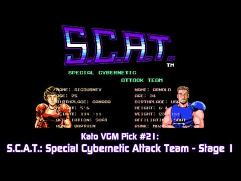 Kato VGM Pick #21: S.C.A.T.: Special Cybernetic Attack Team - Stage 1