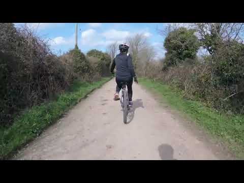Bike Riding Mineral Tramways Trails Cornwall - Scorrier to Portreath March 2021