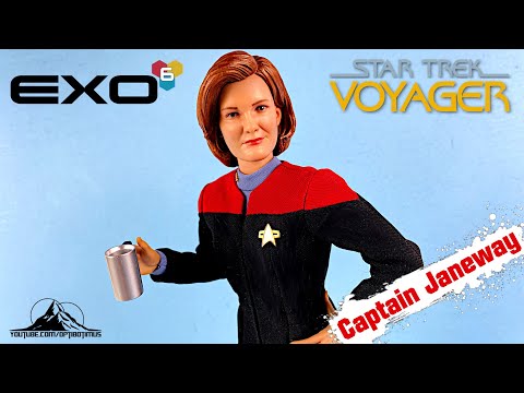 EXO-6 Star Trek: Voyager  CAPTAIN KATHRYN JANEWAY Video Review