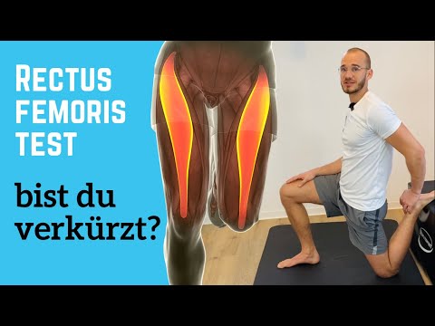 Rectus Femoris Test bei Knieschmerzen – Oberschenkel dehnen + Übungen