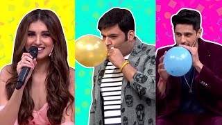 Marjaavan Cast's Hilarious Helium Balloon Challenge | The Kapil Sharma Show Season 2 video
