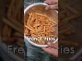 Crispy and Perfect,  Easy way to make French Fries at Home #Shorts #Viral #FrenchFries