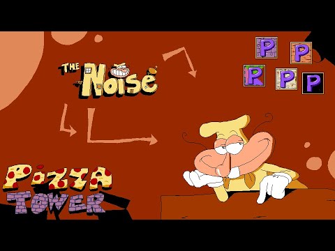 Pizza Tower - The Noise Update Full Playthrough (P Rank)
