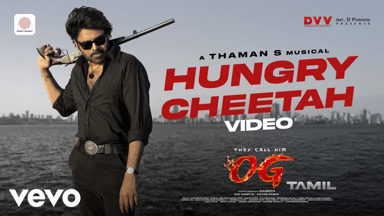 They Call Him OG (Tamil) - Hungry Cheetah Video Song | Pawan Kalyan | Thaman S