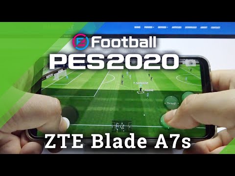 Gaming Quality Test on ZTE Blade A7s - Pro Evolution Soccer Gameplay
