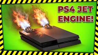 PS4 Overheating | Jet Engine With A Surprise Attack!