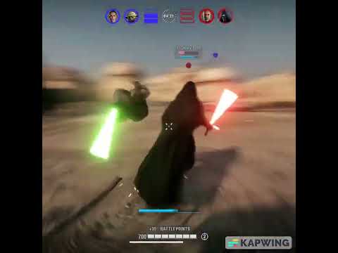 The Most LORE ACCURATE Duel in Star Wars Battlefront 2 #battlefront3