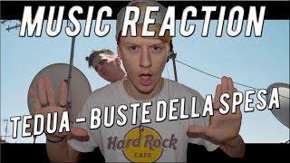 MUSIC REACTION | Tedua - Buste Della Spesa (Prod. Charlie Charles)