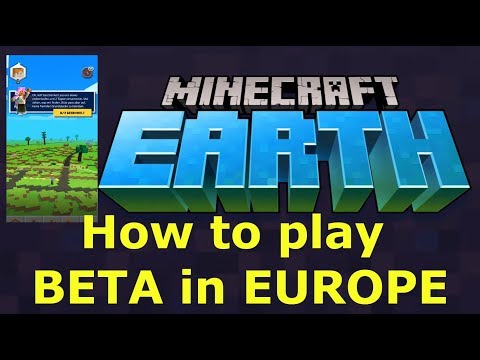 HOW TO PLAY MINECRAFT EARTH IN EUROPE + Gameplay - Minecraft Earth#1 [GER]