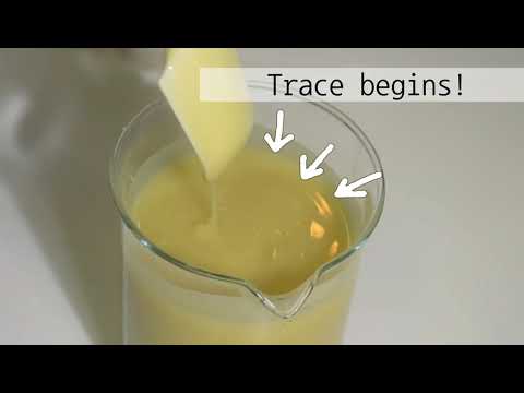 Cold Process Soap - Trace & Design