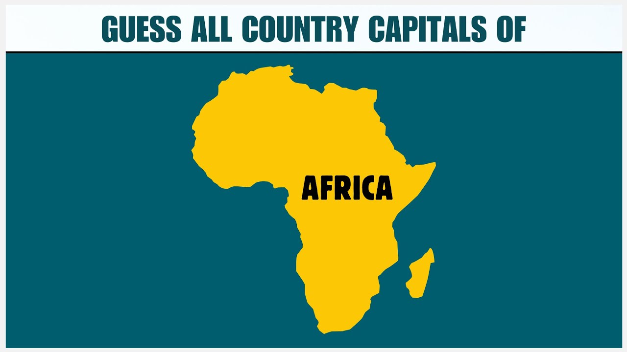 Guess ALL 53 African Country Capitals? | Capital City Quiz | Learn Capitals of Africa! 🌏