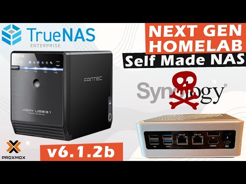 Homelab NAS Planung = TrueNAS Scale + Fantec 10Gbit + Mini PC