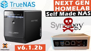 Homelab NAS Planung = TrueNAS Scale + Fantec 10Gbit + Mini PC