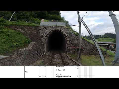 Cab ride Lucerne to Berne - Führerstandsmitfahrt Luzern nach Bern