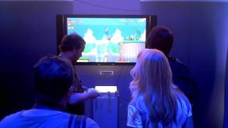 New Super Mario Bros. Mii Demo Wii U Gameplay (e3 2011)