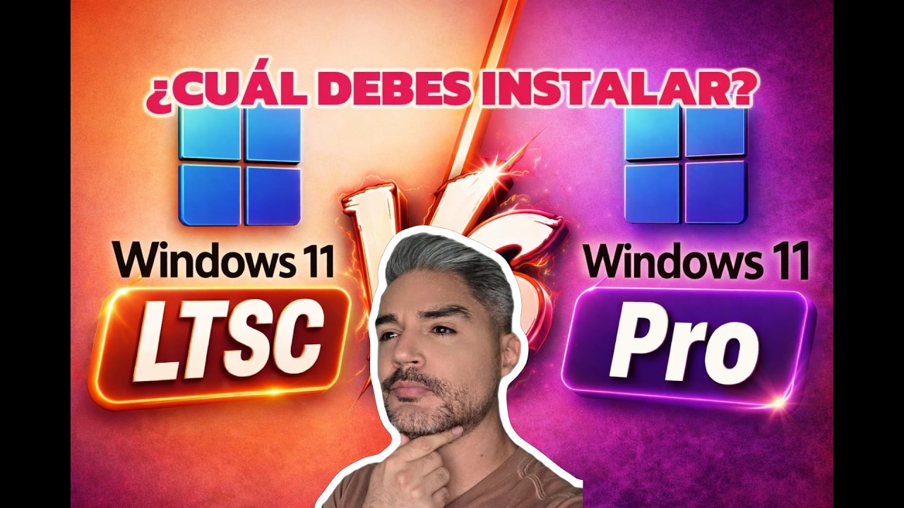 🔥Windows 11 LTSC vs Windows 11 Pro en juegos!!🔥