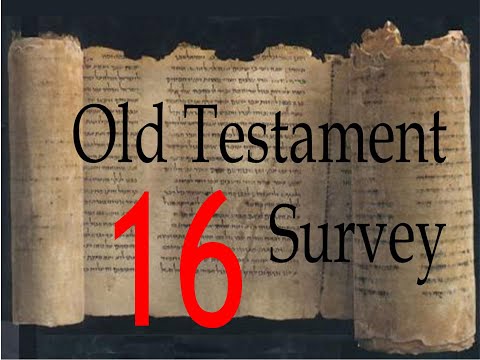 Old Testament Survey: 16 Deuteronomy