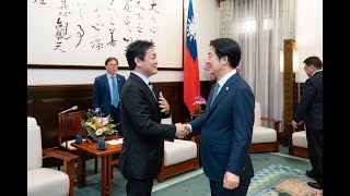 20250224  總統接見「日本眾議院議員玉木雄一郎」