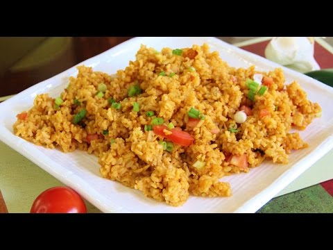 How to make Mexican Brown Rice Video Recipe by Bhavna
