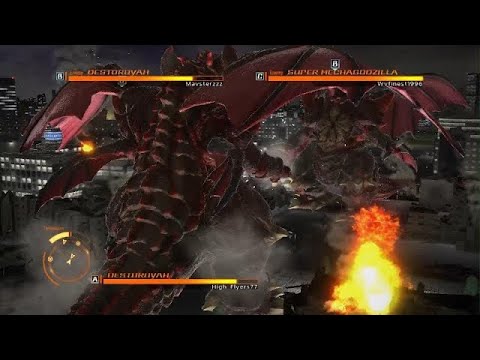 GODZILLA PS5 - Destroyah vs Super Mechagodzilla vs Destroyah