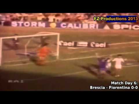 Serie A 1980/1981: Match Day 6 Goals