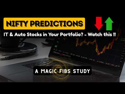 Nifty Predictions | Auto and IT Sector View | Elliott wave