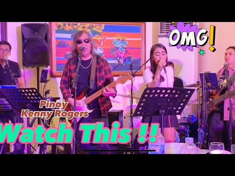 KENNY ROGERS MEDLEY HIGH CALIBER AO VIVO NO COWBOY GRILL MABINI, 11 de março de 2023