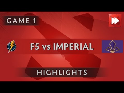 Fantastic.Five' vs The Imperial [Game 1] WellPlay Invitational by VitalBet - Dota Highlights