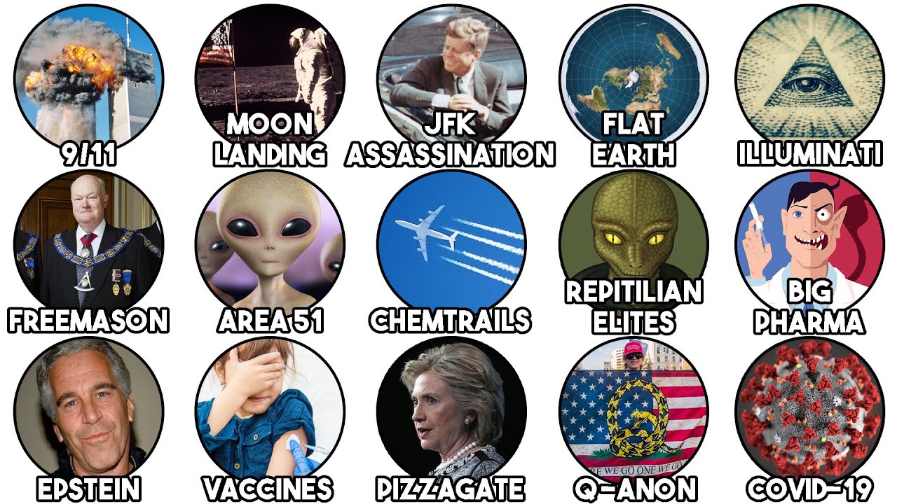 Every Conspiracy Theory Explained in 24 Minutes