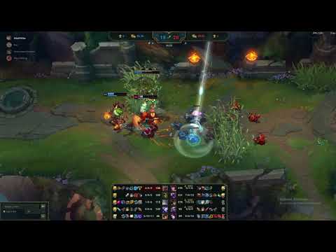 AD Ivern taking charge and slaying the beast that is the fed Skarner in a 1v1