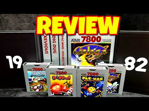 New Physical Releases From Atari: Galaga, Pac Man, Dig Dug & More!