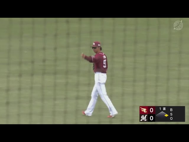 【ファーム】イーグルス・武藤敦貴 ライトからの好返球で先制のピンチを救う!!  2024年6月9日 千葉ロッテマリーンズ 対 東北楽天ゴールデンイーグルス