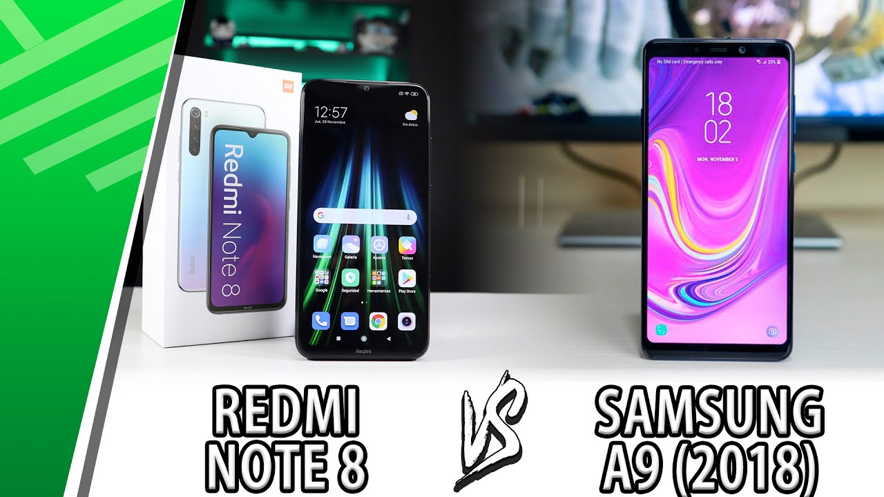 Xiaomi Redmi Note 8 VS Samsung A9 (2018) | Comparativa | Top Pulso