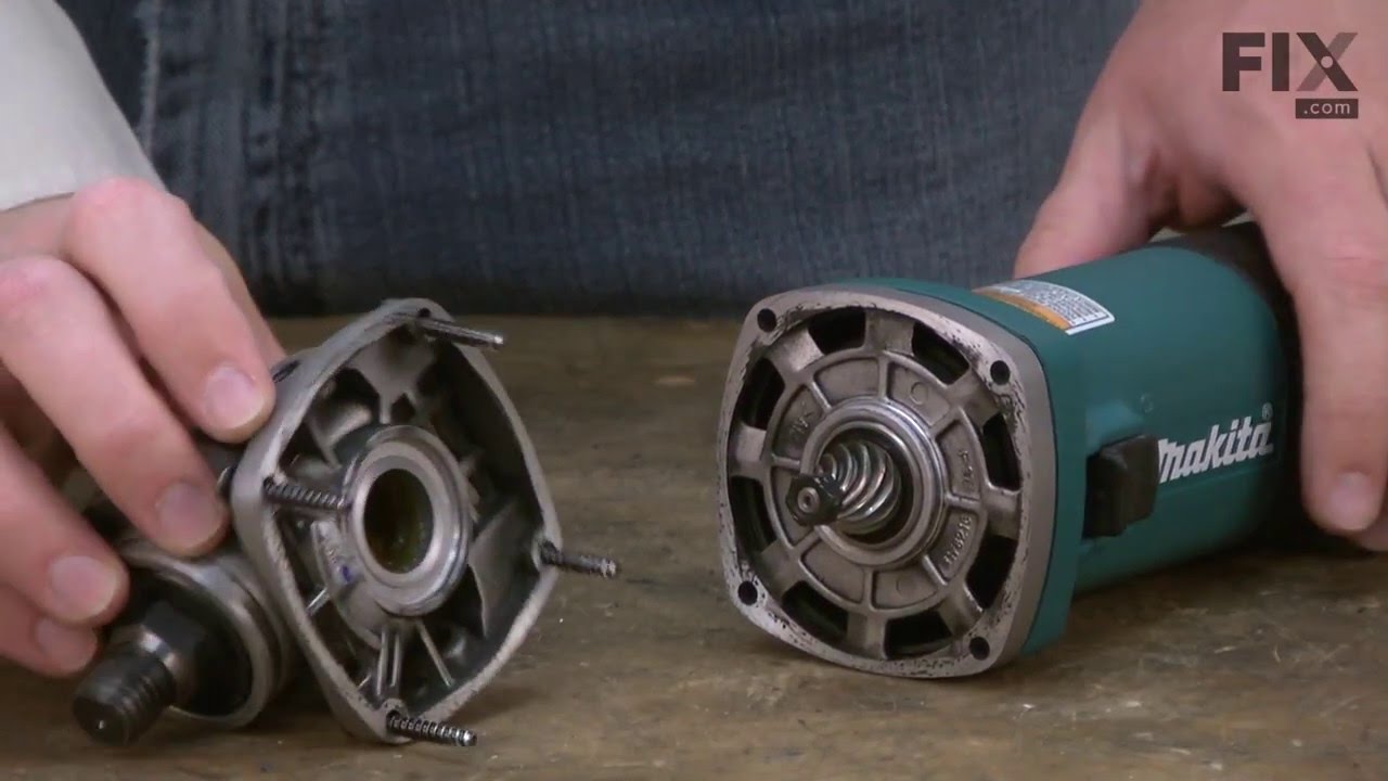 Replacing your Makita Grinder Ball Bearing