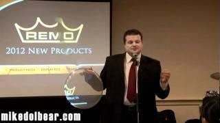 Video thumbnail for NAMM 2012 Remo Vintage Emperor by drumclips