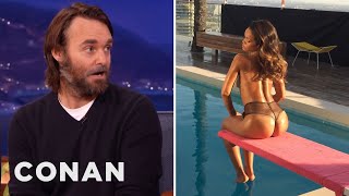Was Will Forte’s Diving Board Toilet Inspired By Rihanna?  - CONAN on TBS